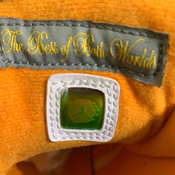 Air Jordan Retro 5/ Air Force 1 AJF5 Fusion Size 12 Orange & White Sneakers - Picture 11 of 14